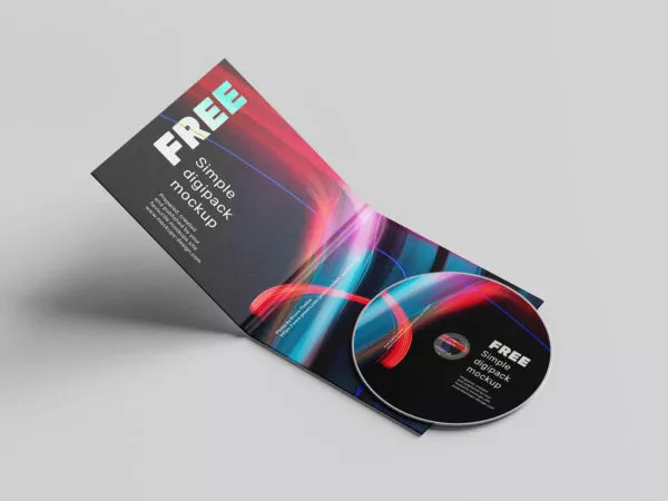 Digipack CD Mockup Set