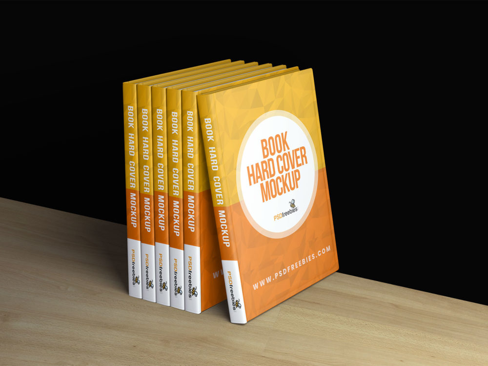 Free Hardcover Book Mockup