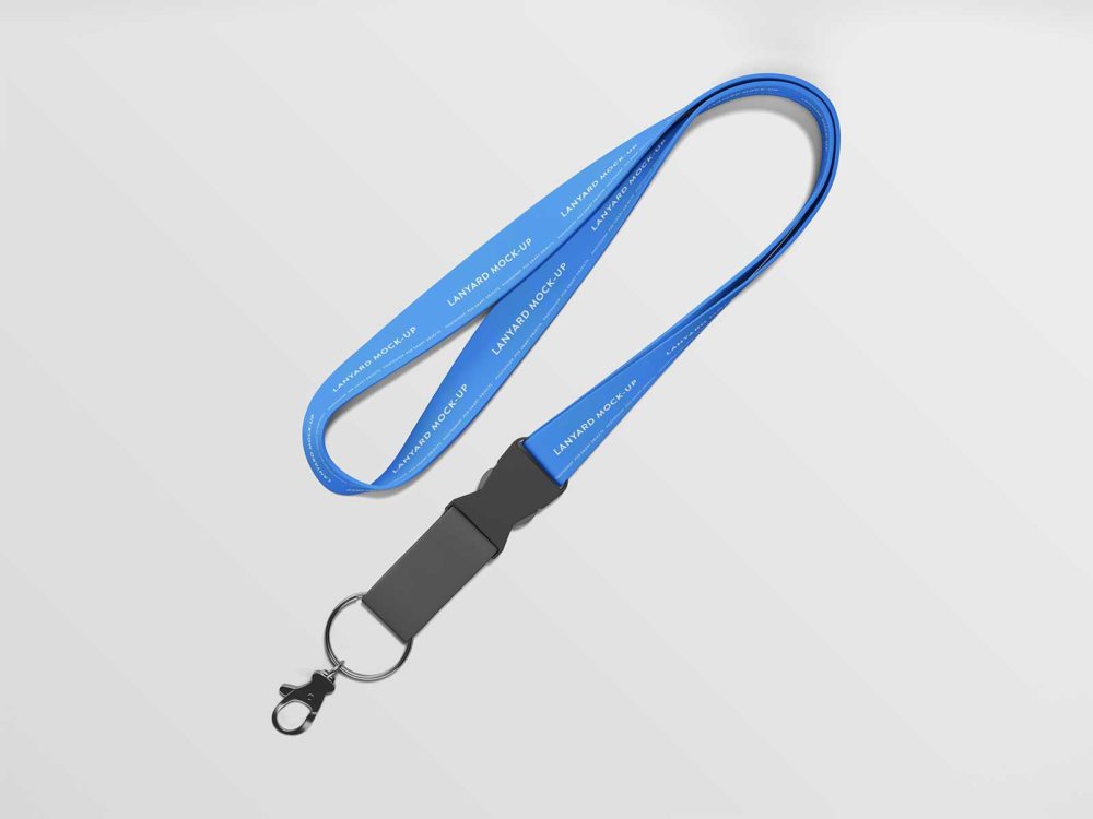 Free Lanyard Design Mockup (PSD)