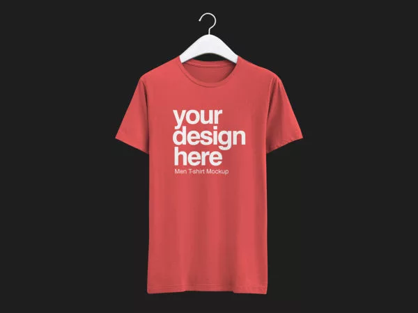 Free Realistic T-Shirt Mockup