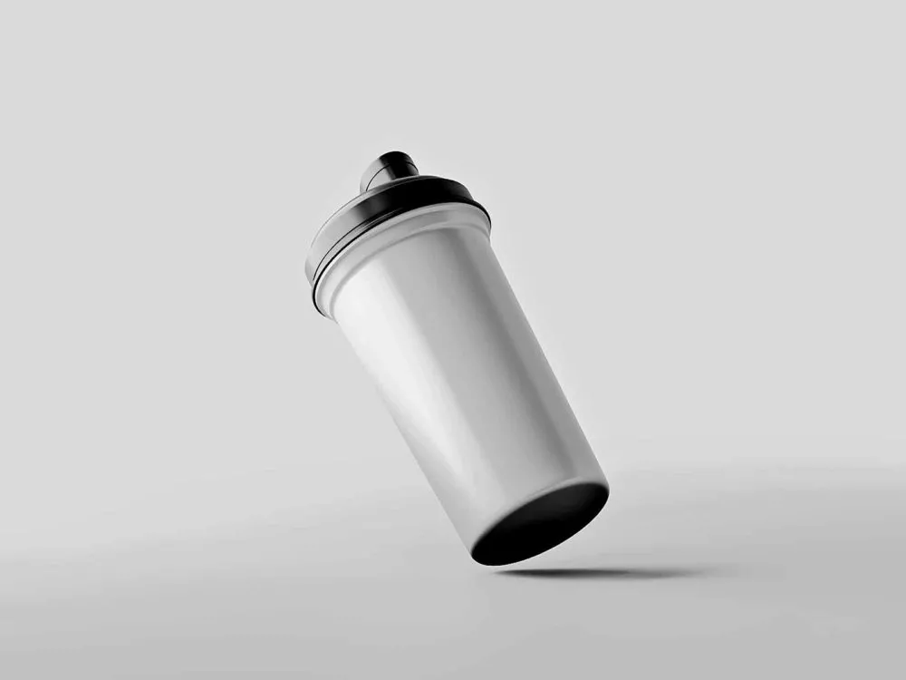 Free Shaker Bottle Mockup Set