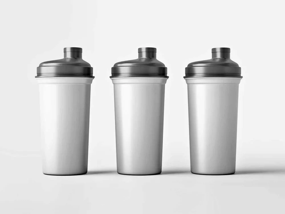 Free Shaker Bottle Mockup Set