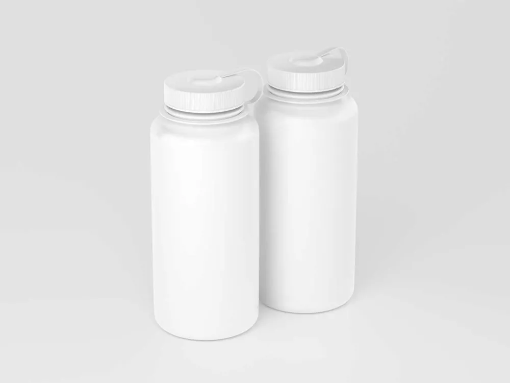 Free Sport Bottle Mockup