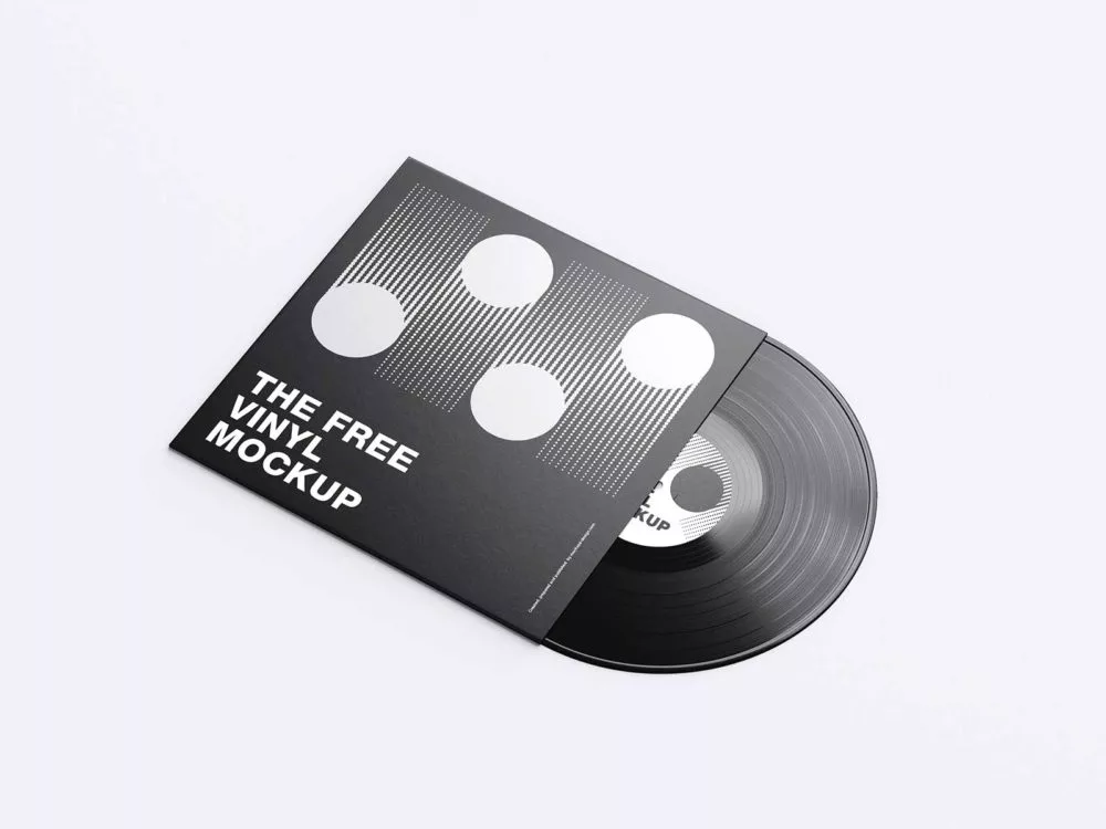 Free Vinyl Mockup