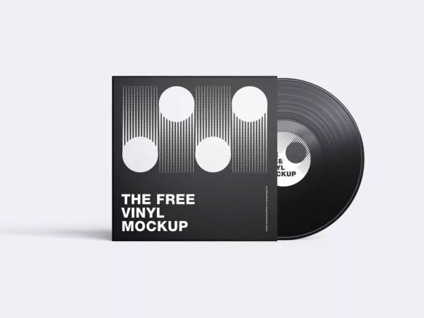 Vinyl Mockup – PSD Template
