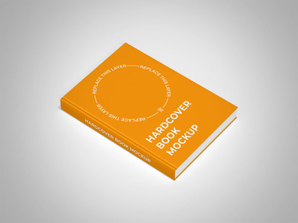 Hardcover Book Mockup