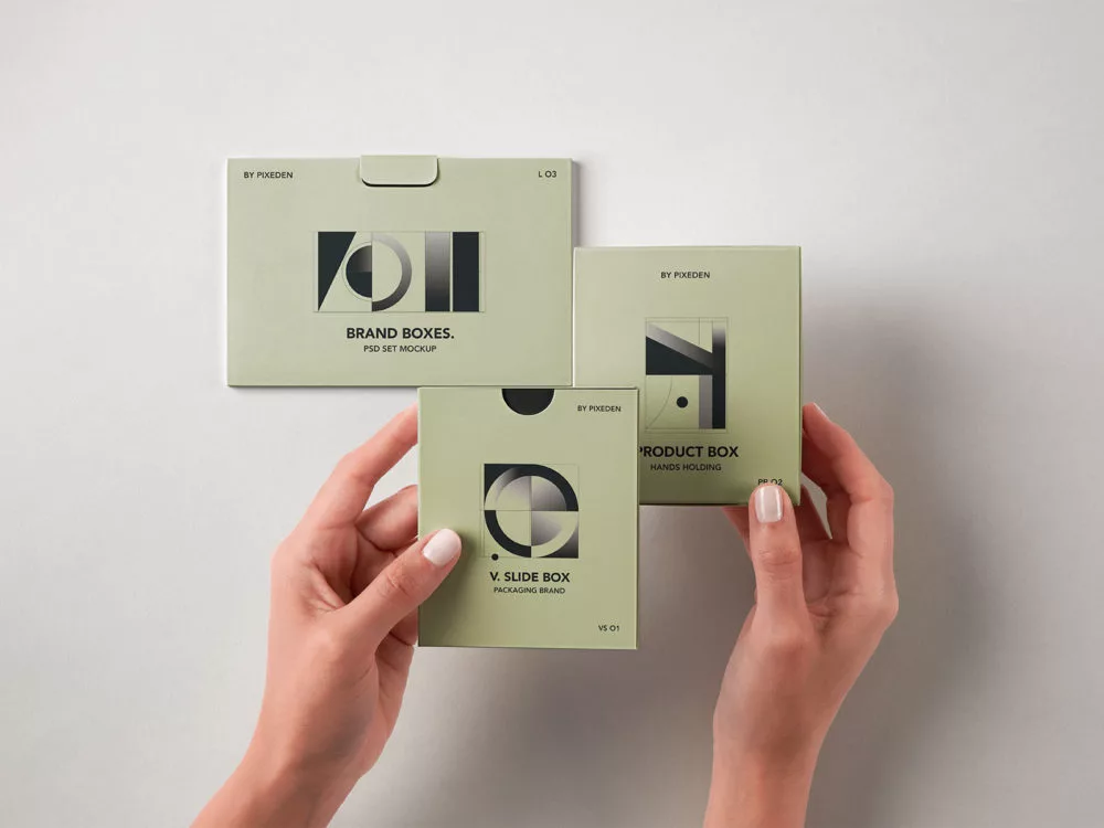 Product Box Free PSD Mockups