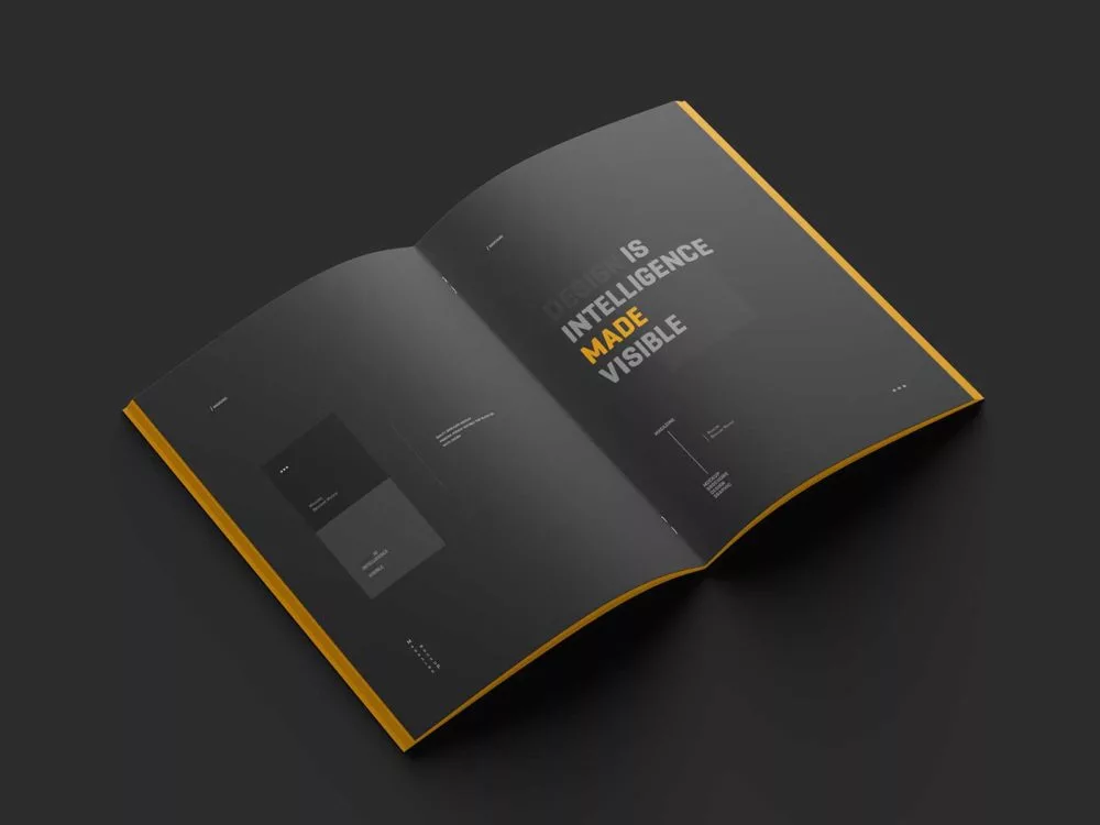 Realistic Brochure Free PSD Mockups