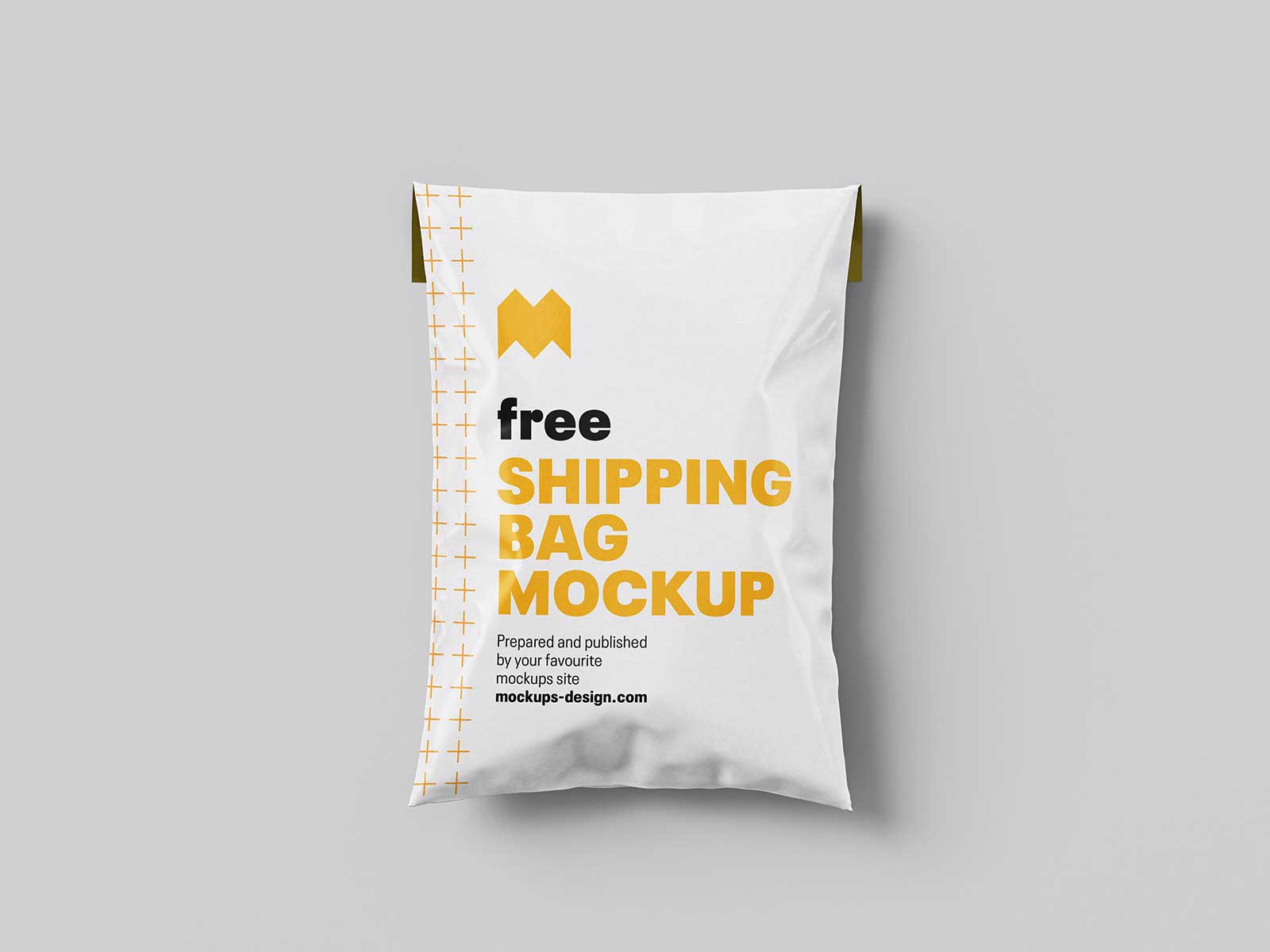 Shipping Bag Free Mockups