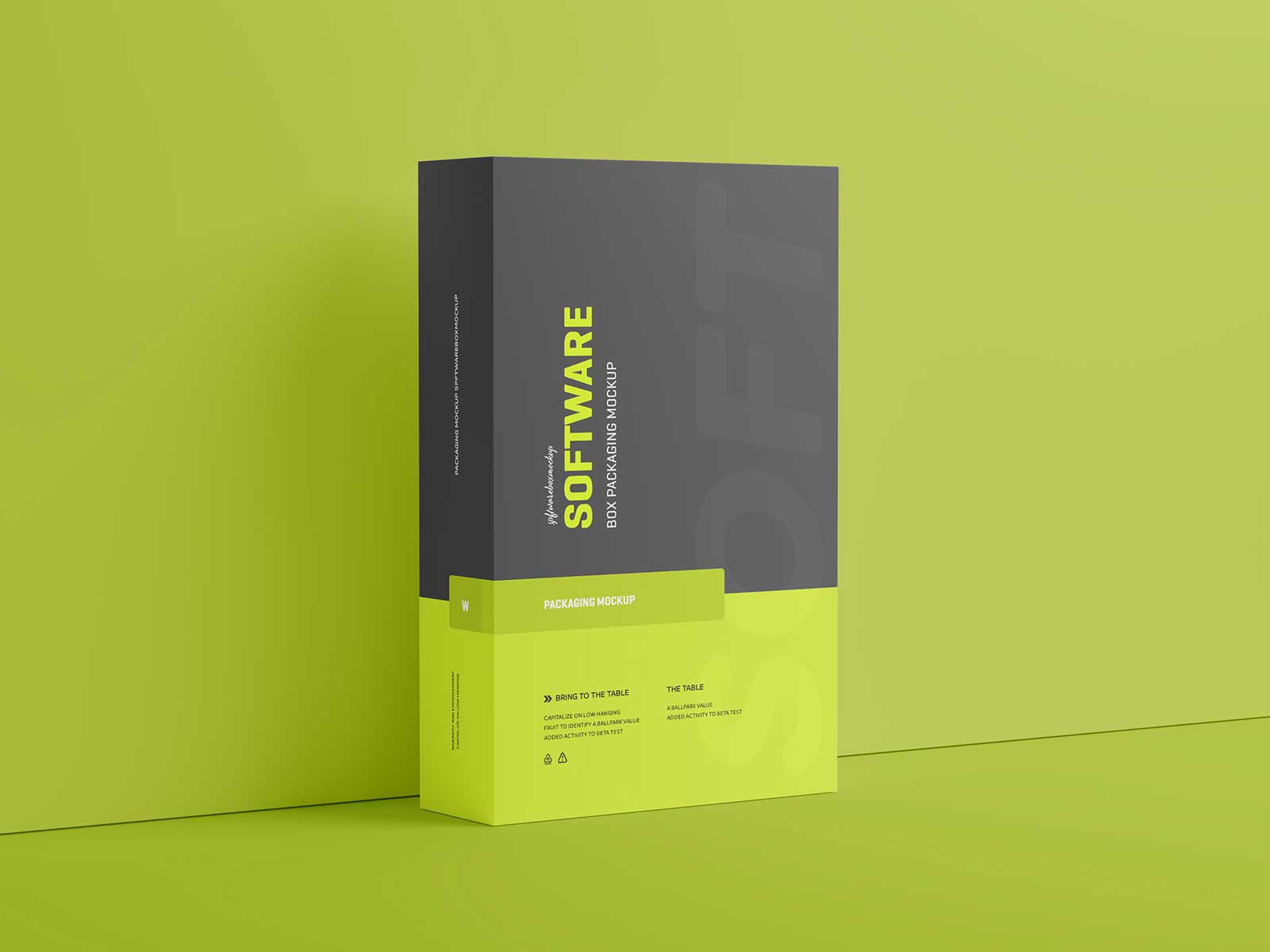 Software Product Box Free Mockups