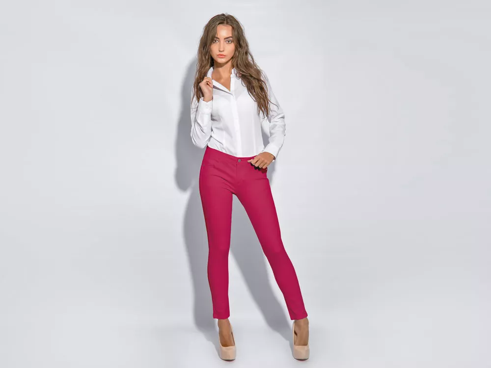 Woman's Pants Free Mockup