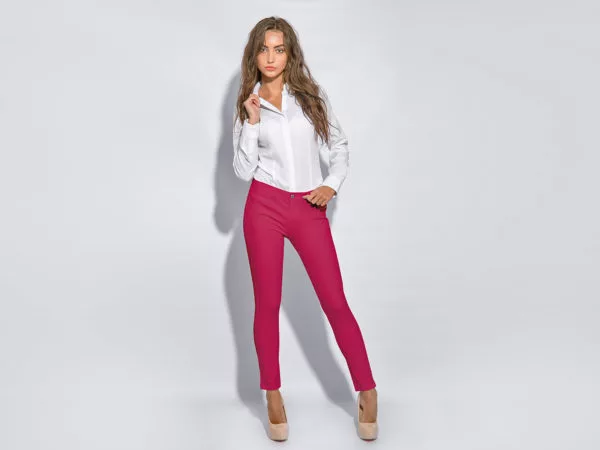 Woman's Pants Free Mockup