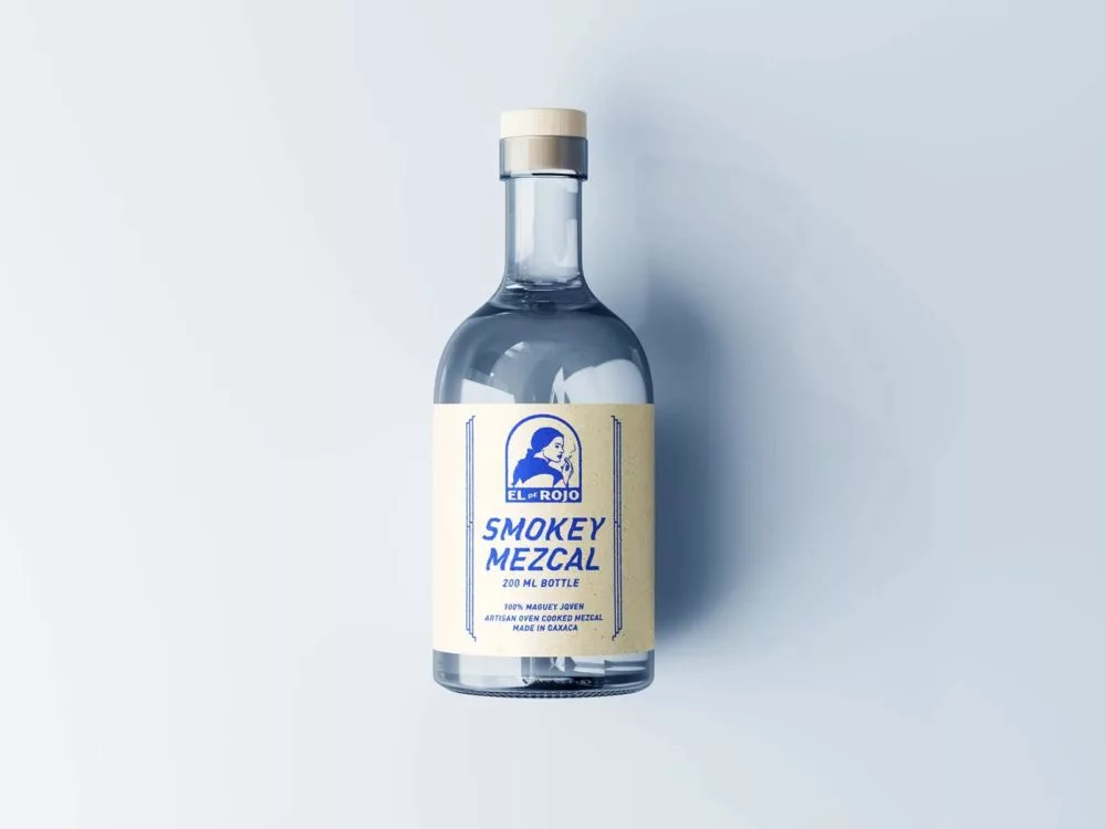 Free Branding Gin Bottle Mockups