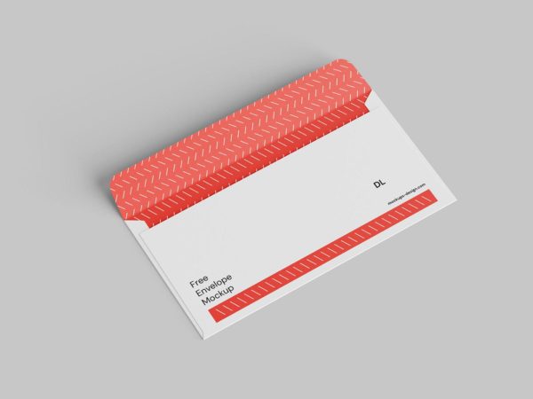 Free DL Envelope Mockup Stationery