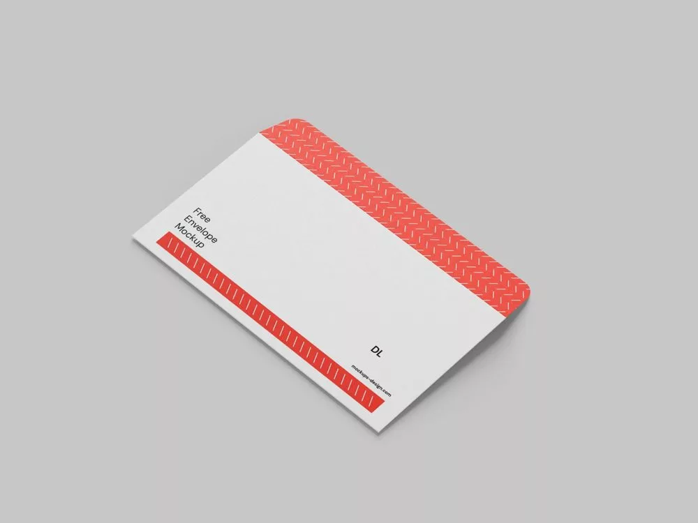 Free DL Envelope Mockup Stationery