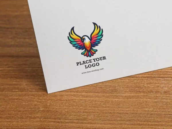 Paper Logo Mockup