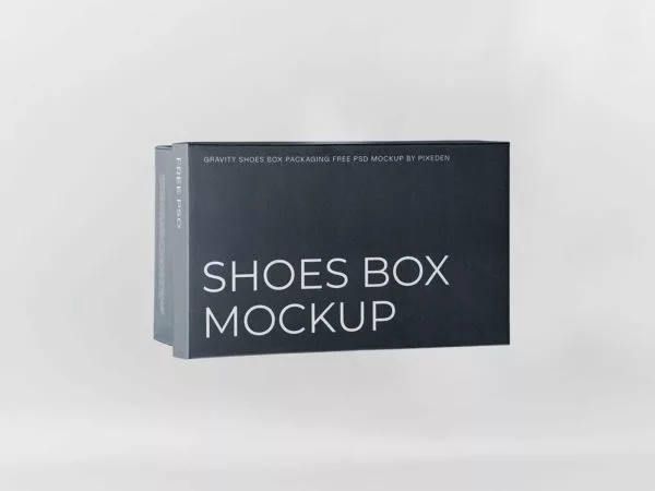 Shoe Box Mockup Branding