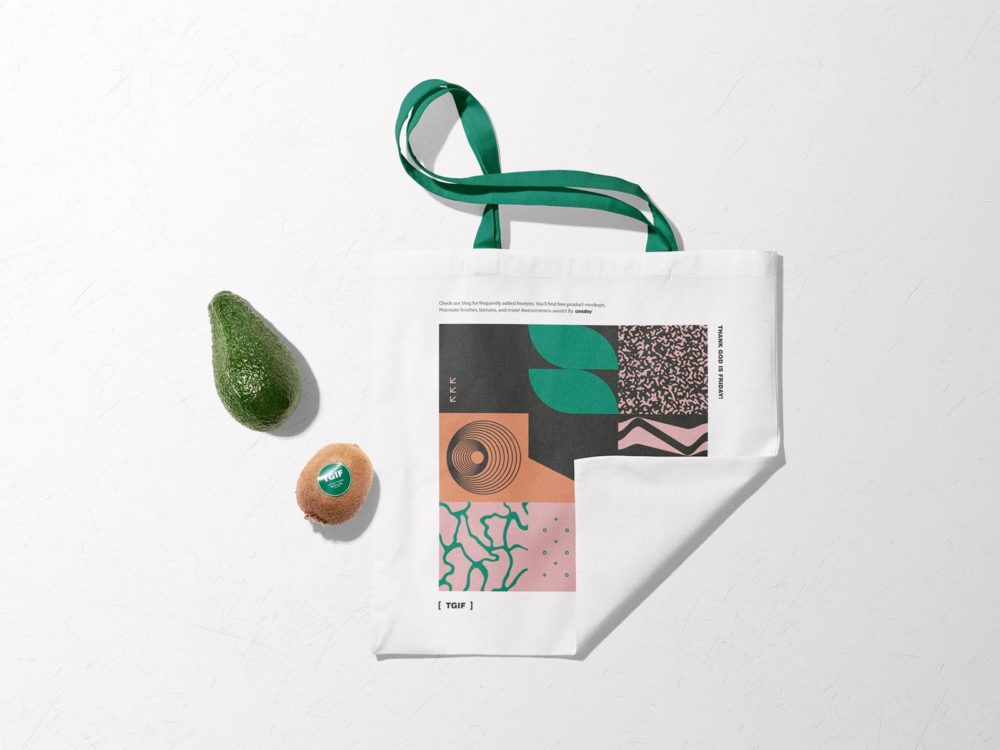 Free Tote Bag Mockup