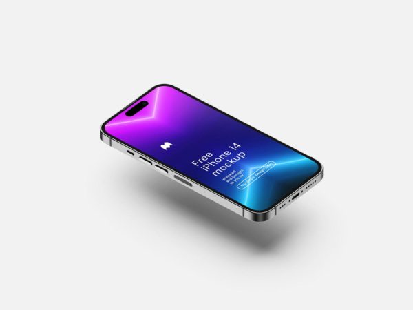 iPhone 14 Pro UI Mockup