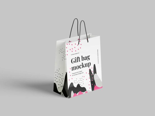 Paper Shopping/Gift Bag Mockup Set