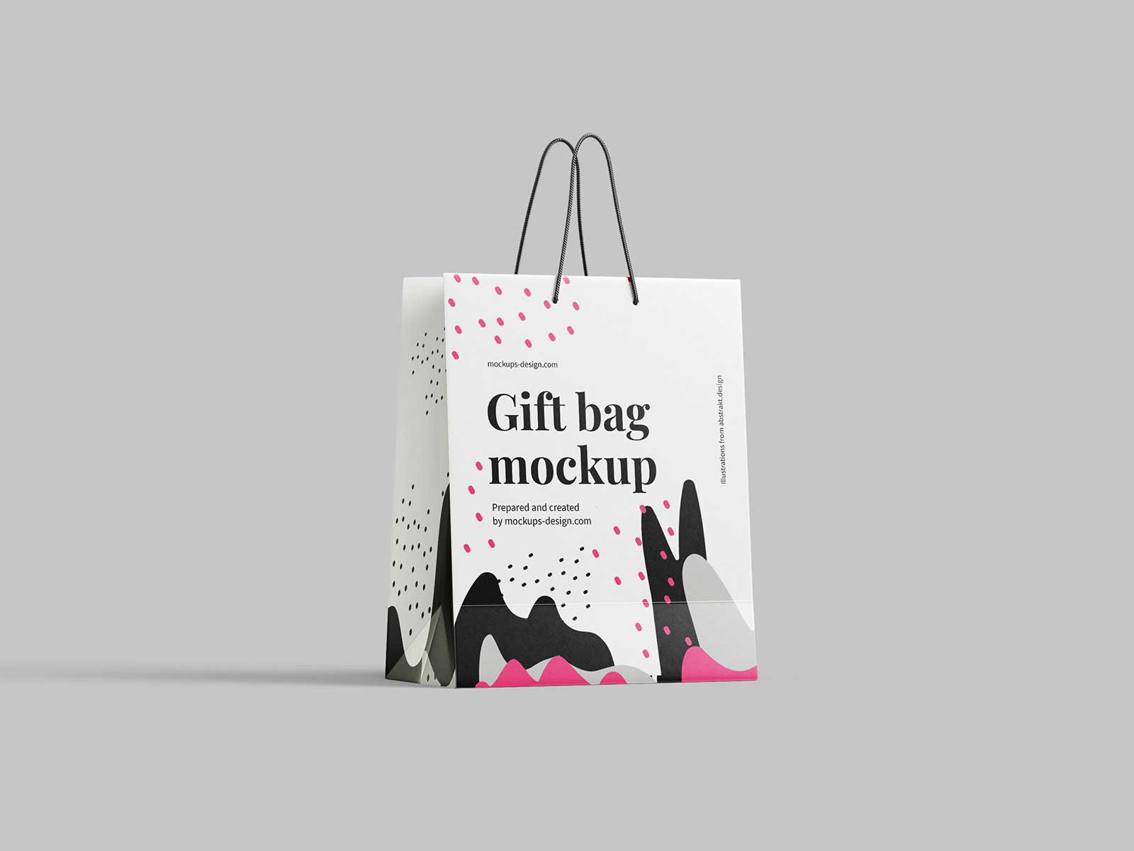Paper Shopping/Gift Bag Mockup Set
