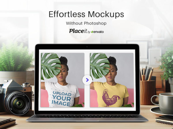 Create Mockups in Two Steps with Placeit (now 15% off)