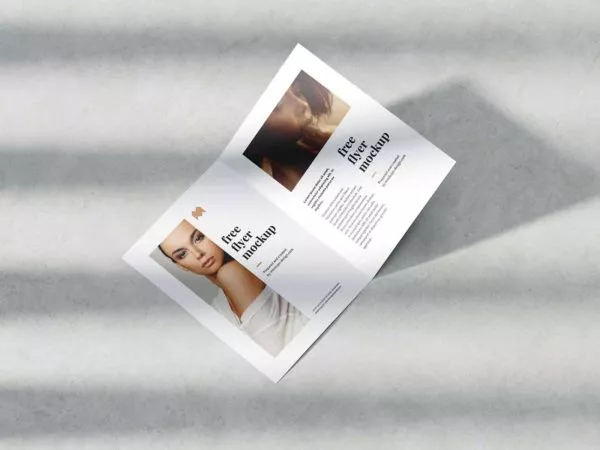 Bi-Fold Brochure Mockup (A5)