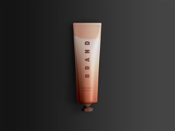 Cosmetic Tube Mockup Free PSD