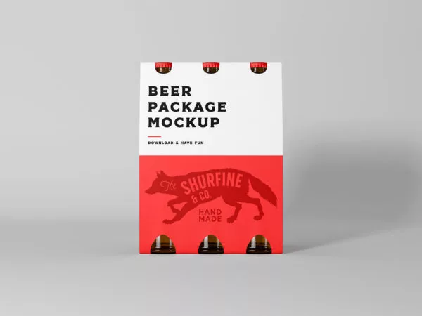 Beer Package Mockup
