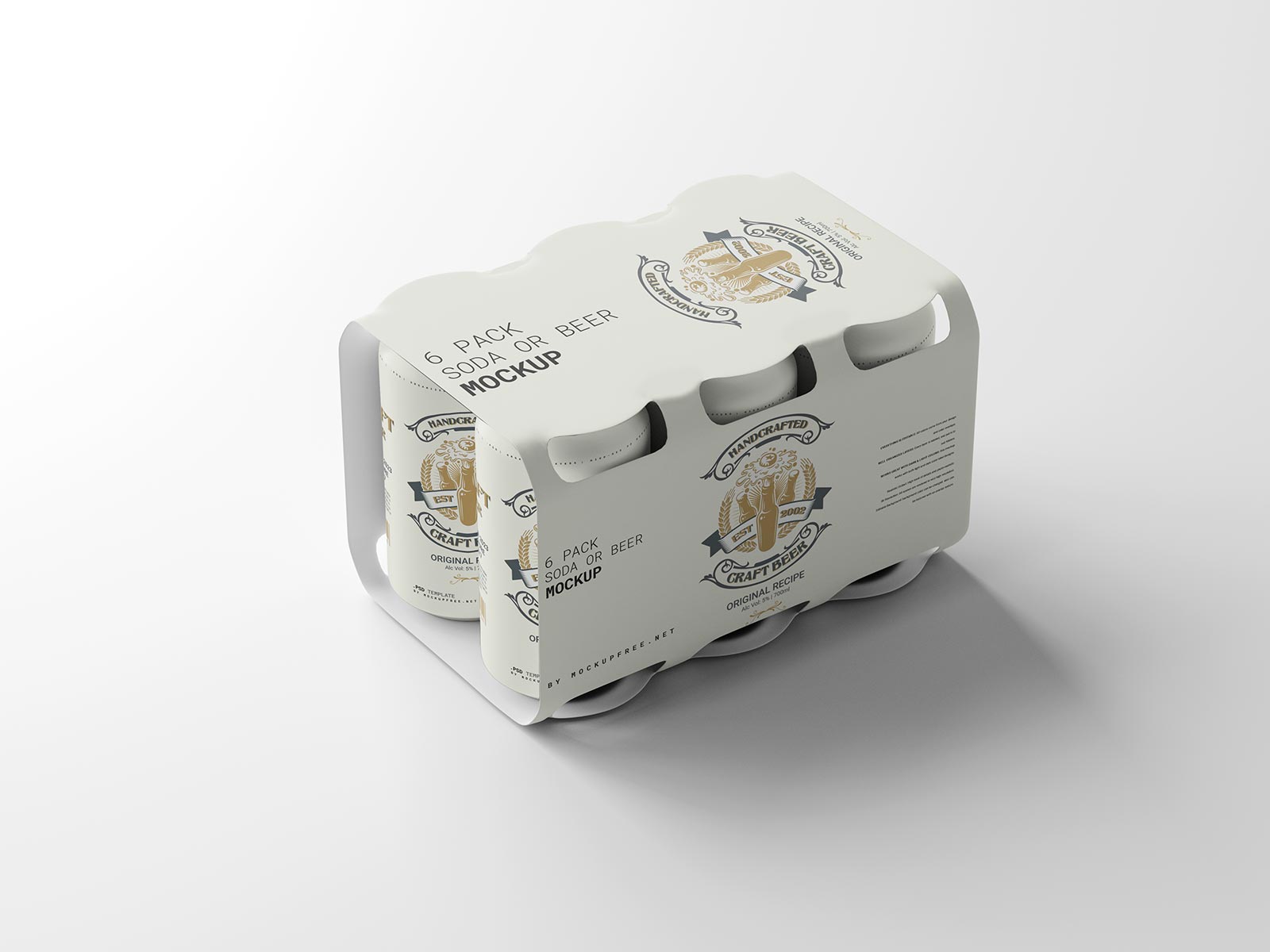 Free Can Drink Packaging Mockups