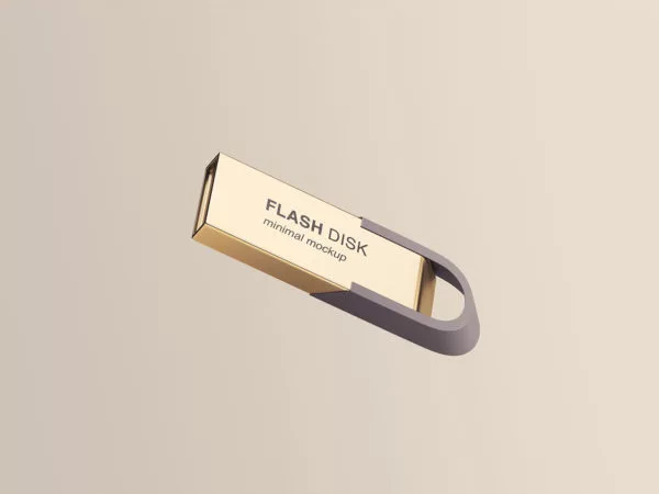 Free Flash Disk Mockup (PSD)