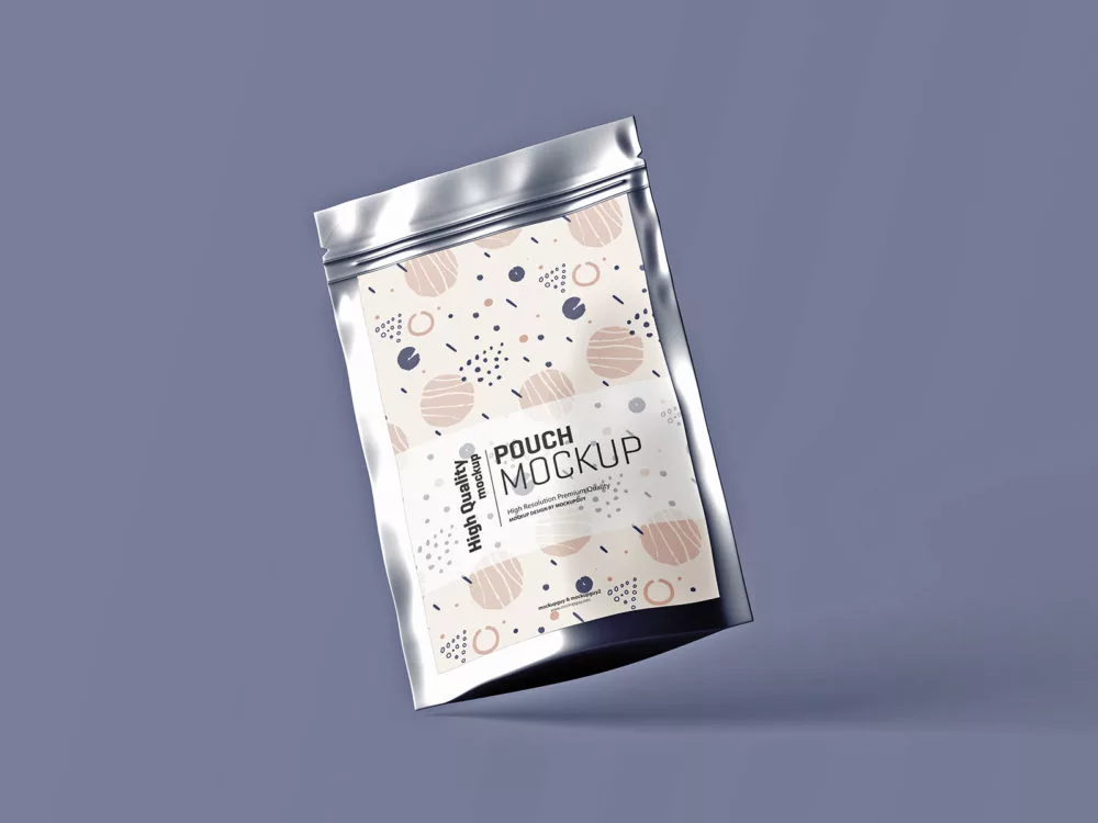Free Stand-Up Pouch Mockup Set