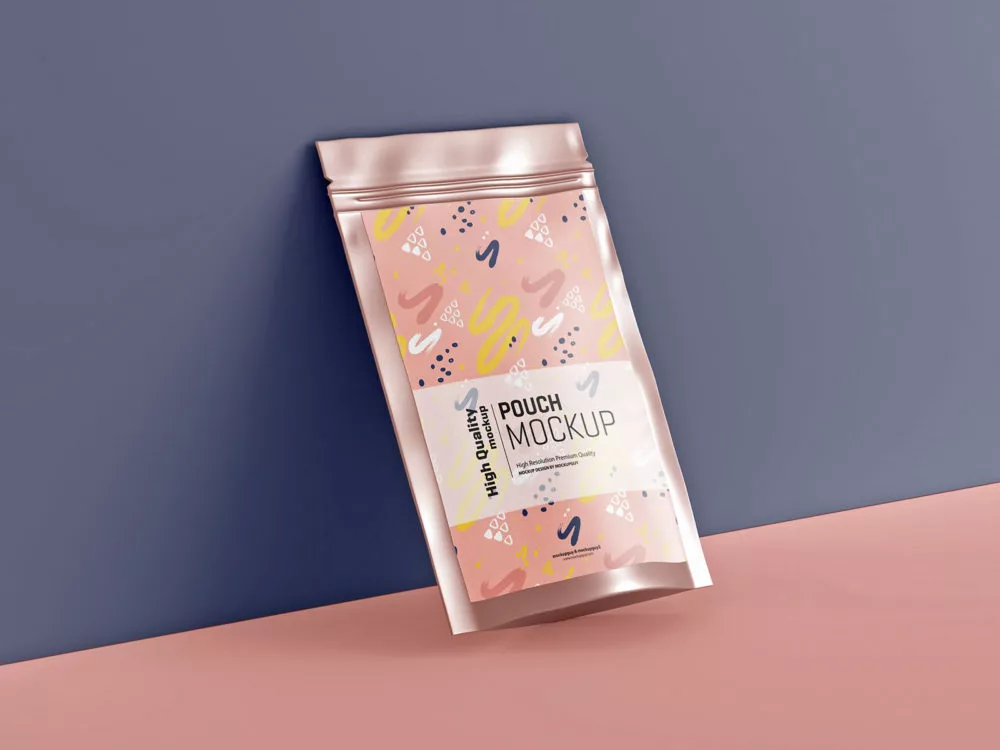Free Stand-Up Pouch Mockup Set