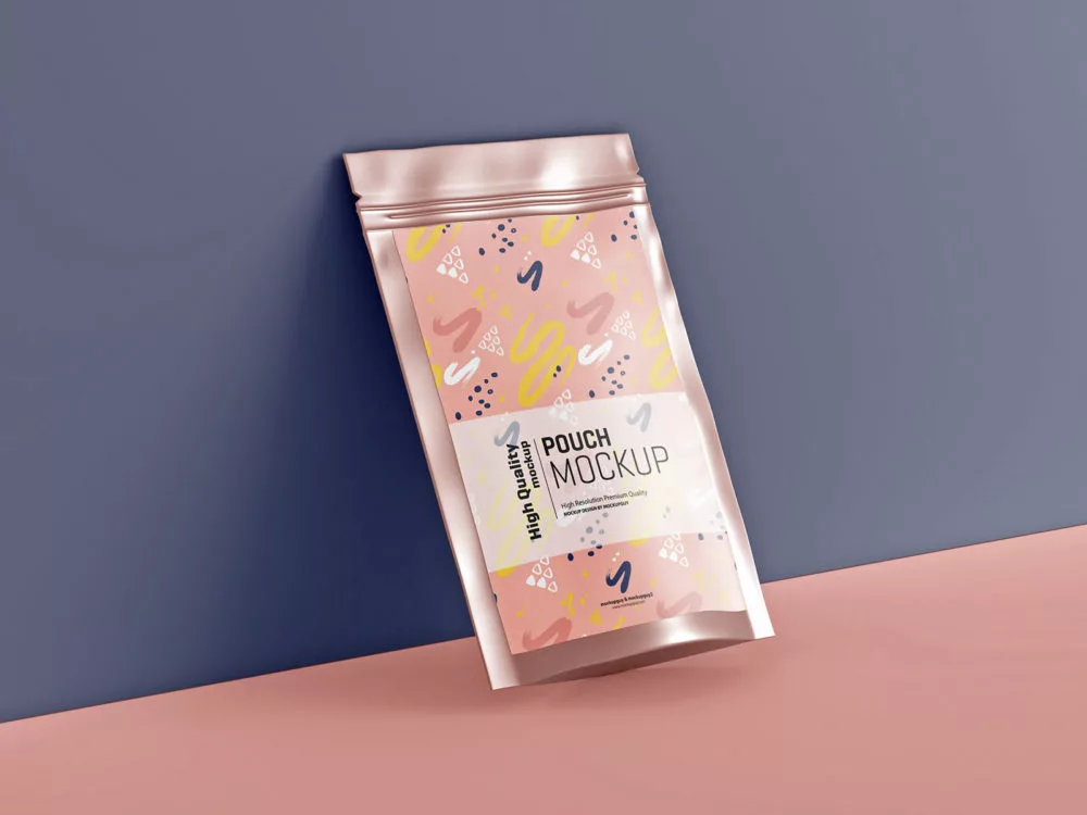 Free Stand-Up Pouch Mockup Set