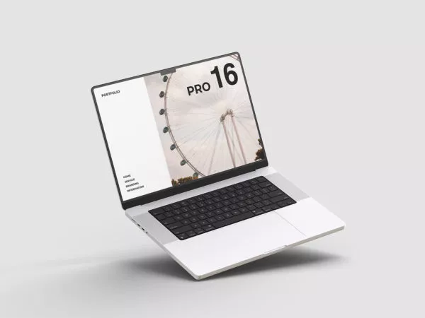 MacBook Pro 16 & 14-Inch Mockup Kit
