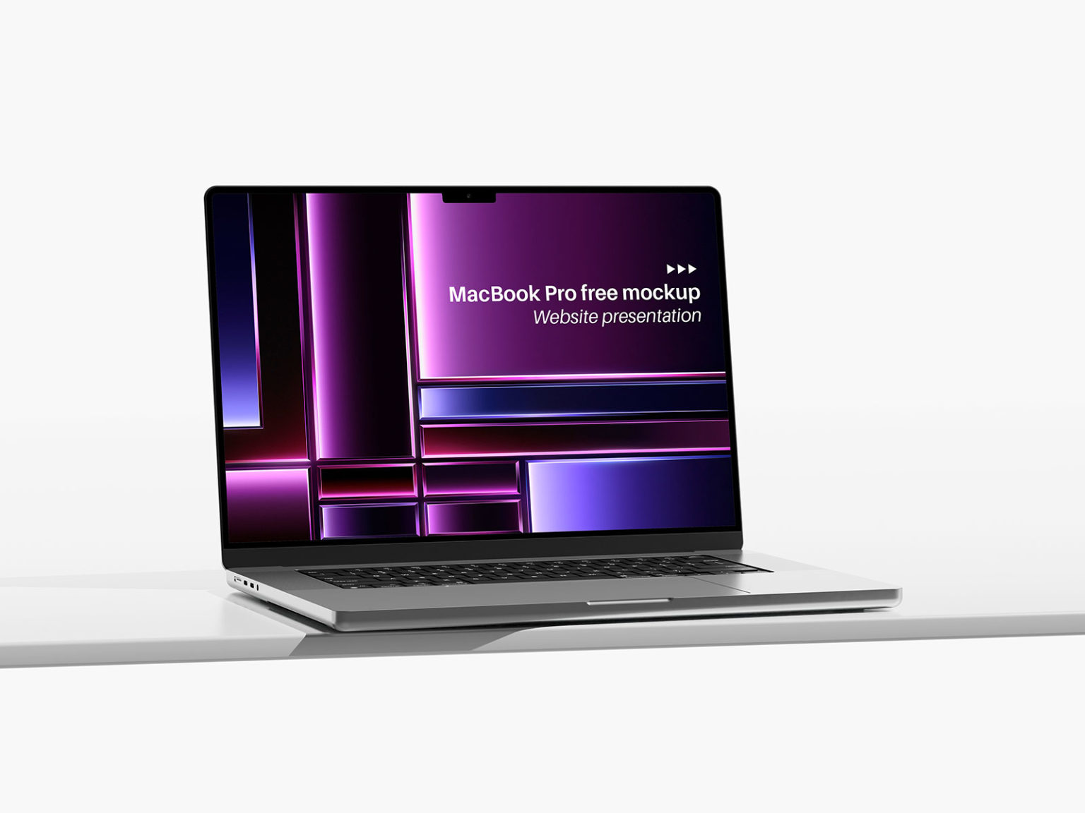 MacBook Pro Mockup Website Presentation