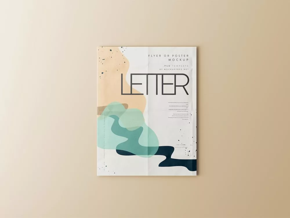 US Letter-Size Flyer/Poster Free Mockups