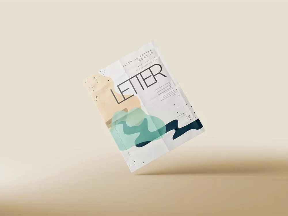 US Letter-Size Flyer/Poster Free Mockups