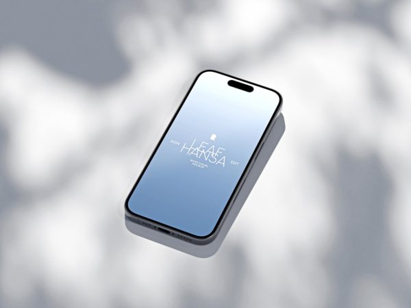 iPhone 15 Pro Mockup (PSD)