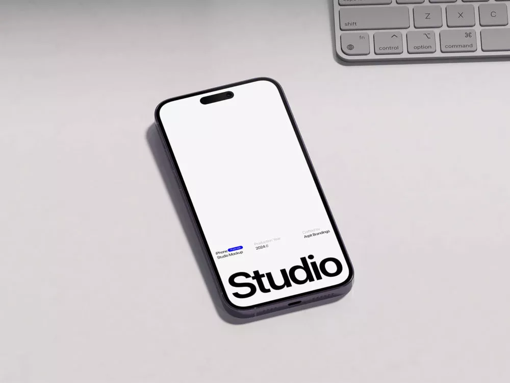 Animated iPhone free mockup