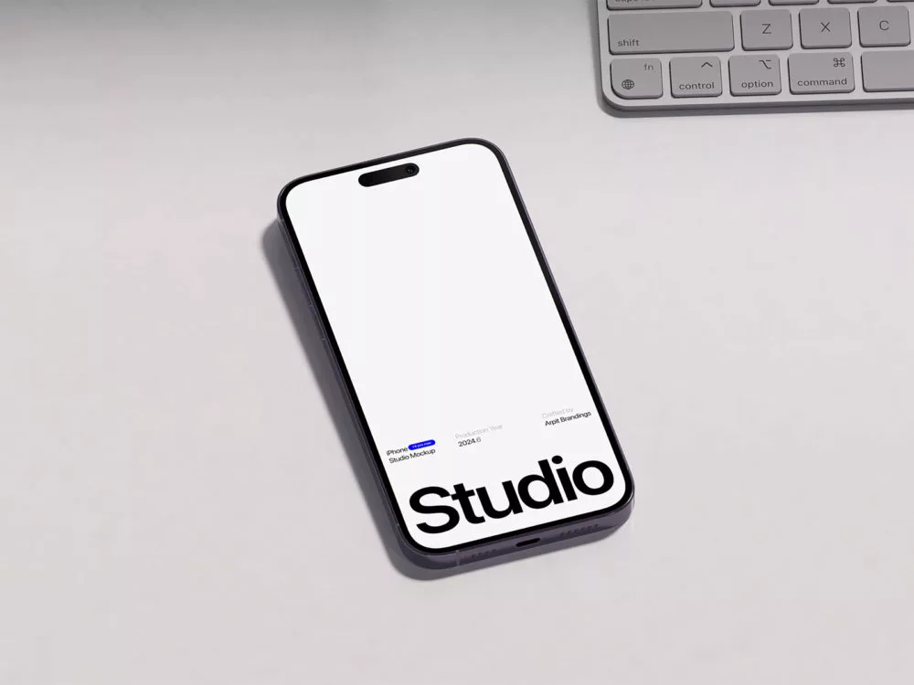 Animated iPhone free mockup
