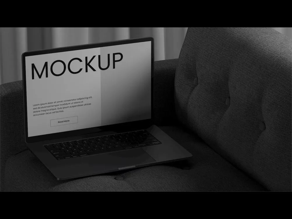 Free laptop and phone mockup (7 PSD scenes)