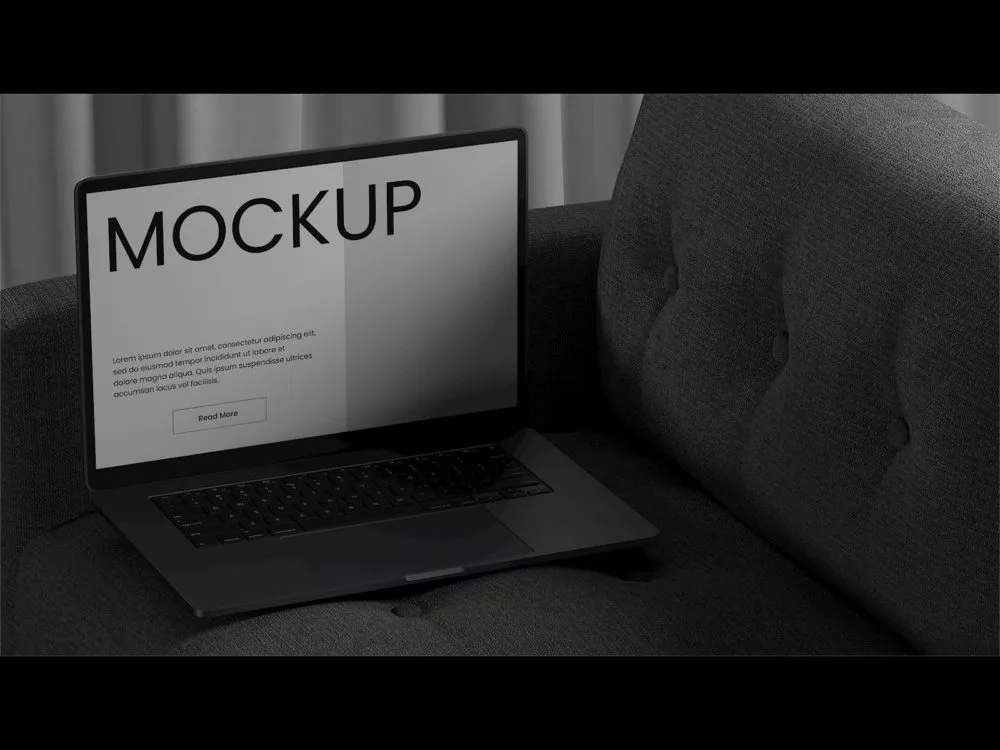 Free laptop and phone mockup (7 PSD scenes)