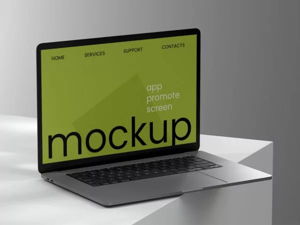 MacBook Laptop Mockup Presentation | 8 Scenes