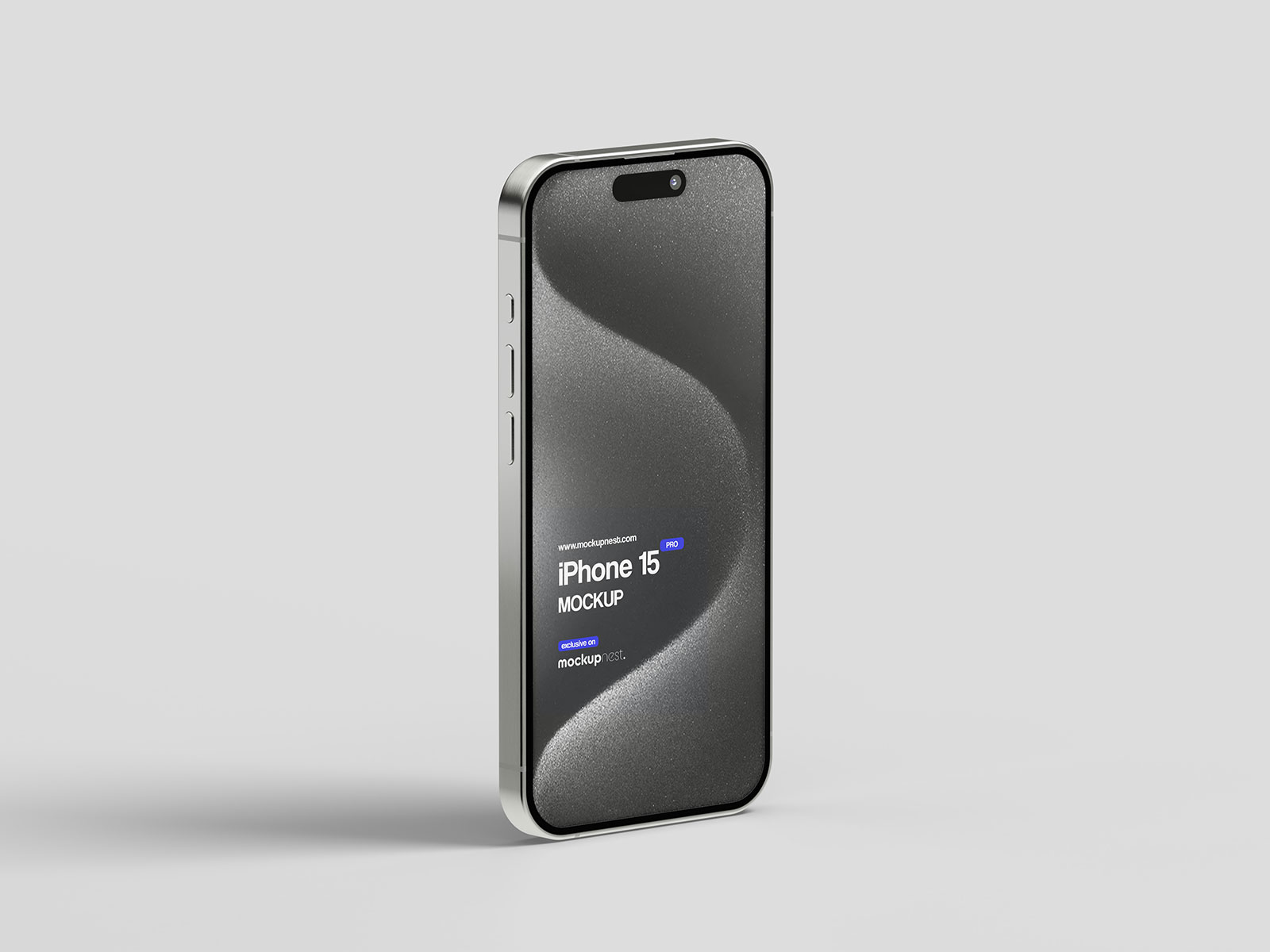 iPhone 15 Pro UI Mockup Set | The Free Mockup