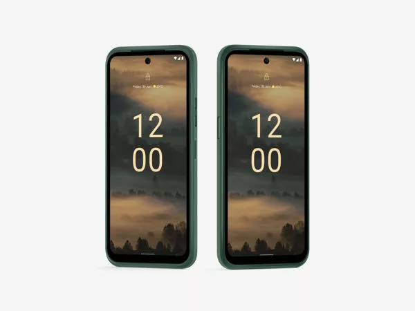 Smartphone Nokia Android app mockup