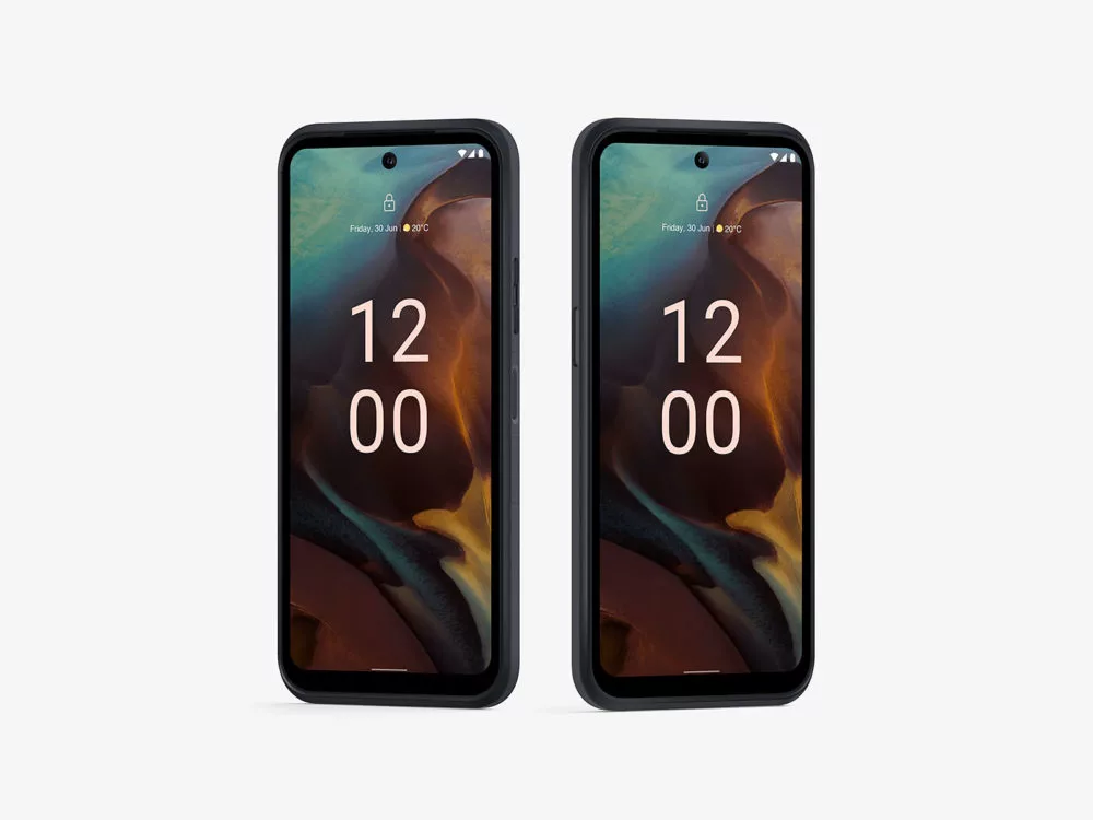 Smartphone Nokia Android app mockup