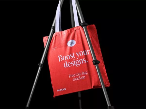 Tote bag mockup (free download)