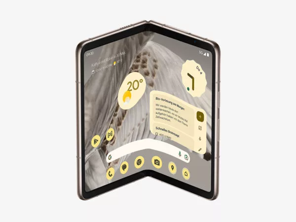 Google Pixel Fold Mockup Presentation