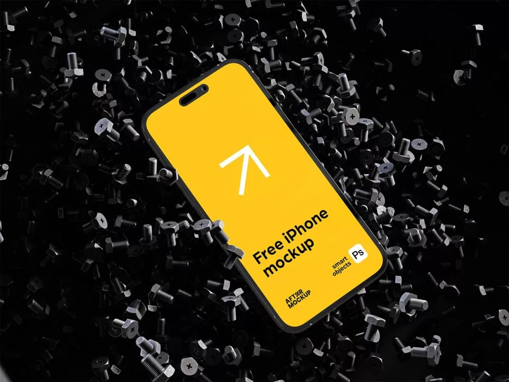 Free iPhone mockup | bolts scene
